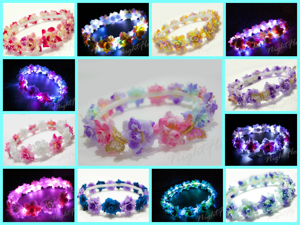 LED/Light Up Flower Crowns