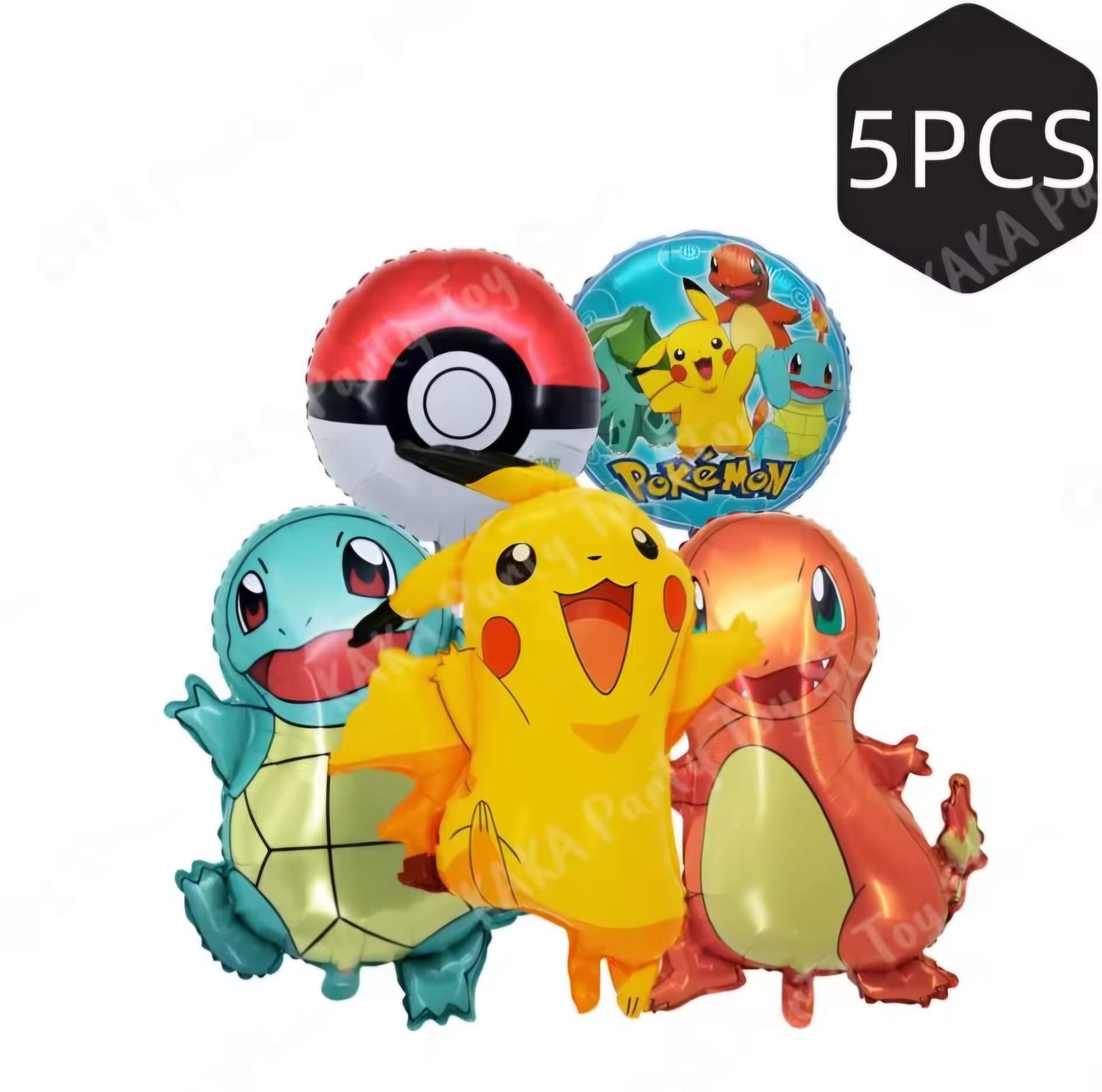 Pokemon Party Foil Balloon (5pcs Pack)