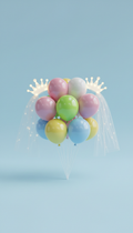 Balloon Kit Mixed Latex and Foil