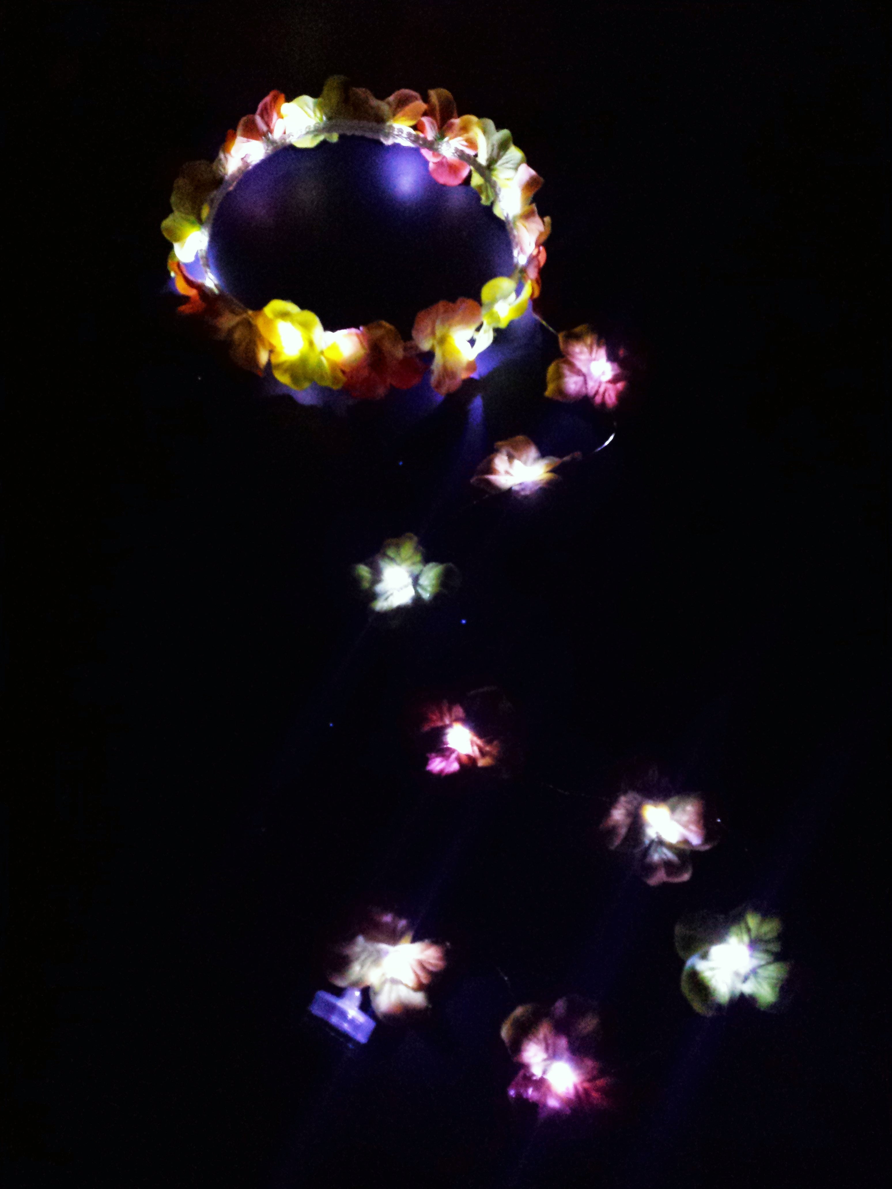 Autumn Falls Light Up Flower Crown Headband (White LED) |Music Festival| EDC (Copy)